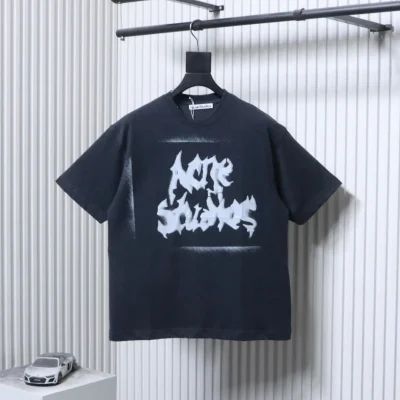 Acne Studios Vorderansicht Schwarz