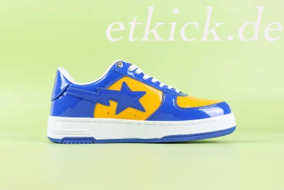 A Bathing Ape Bape Sta #5 M2 Blau-Gelb
