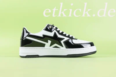 A Bathing Ape Bape Sta Icon Low #1 Schwarz