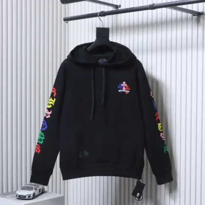 Chrome Hearts – Vorderansicht Schwarz