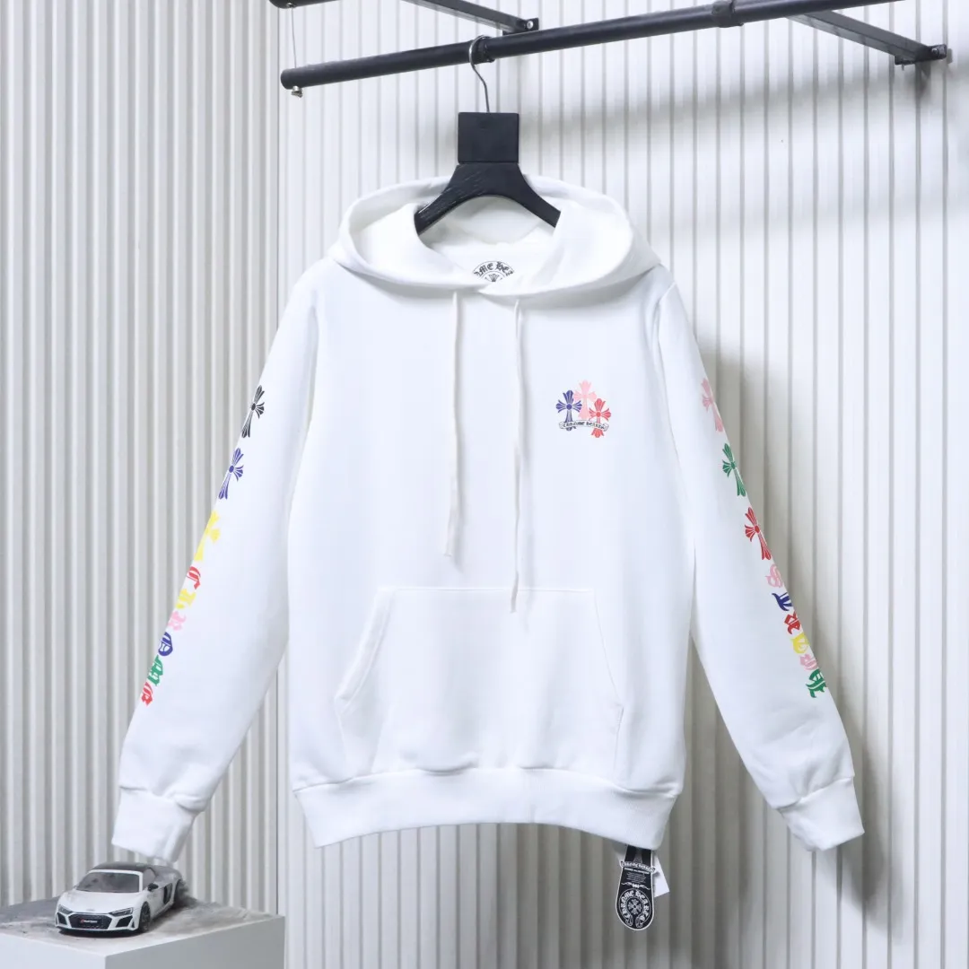 Chrome Hearts Vorderansicht Weiß
