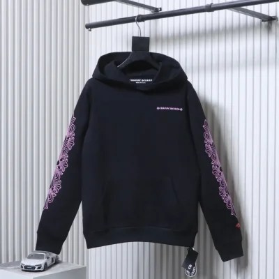 Chrome Hearts – Vorderansicht Schwarz