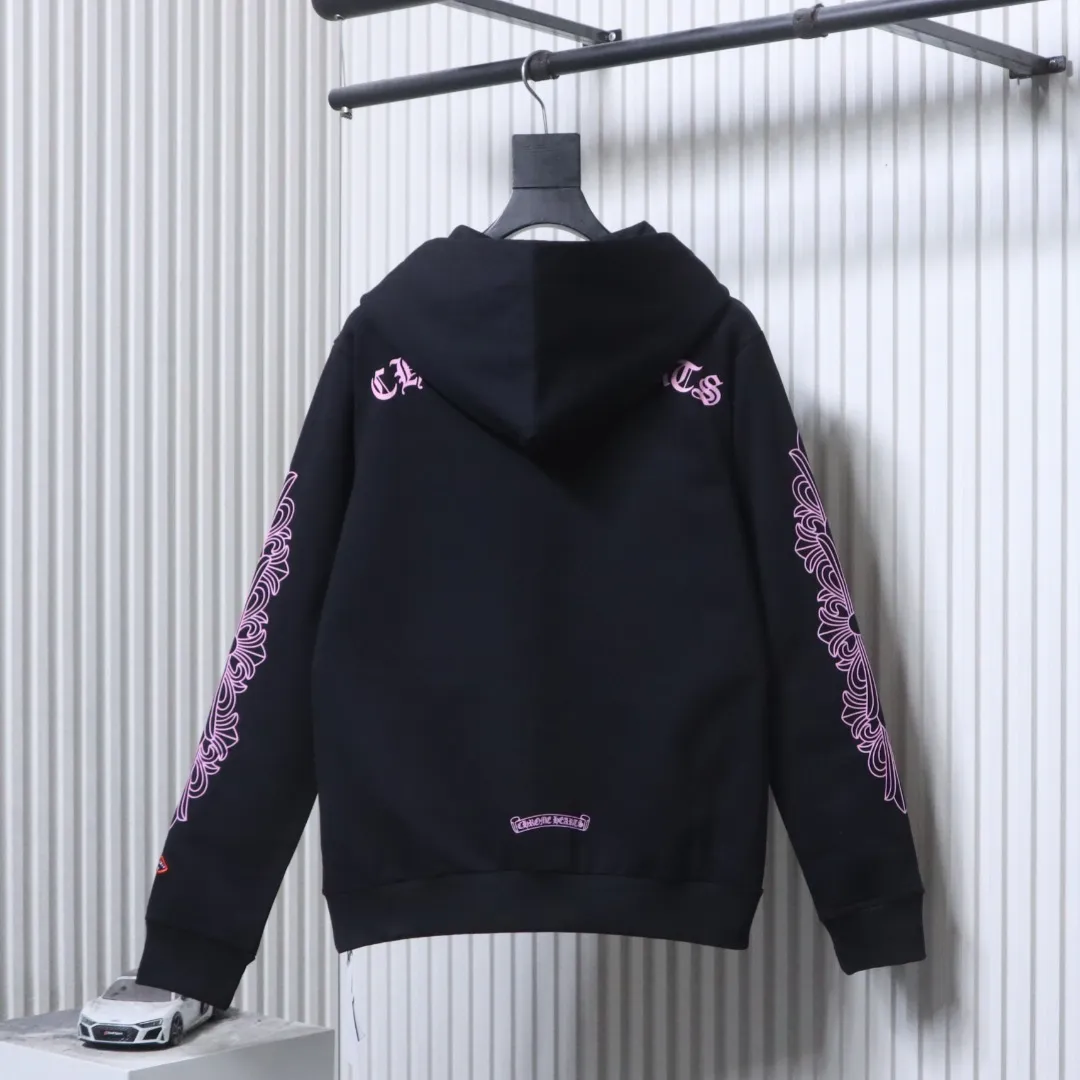 Chrome Hearts – Rückansicht Schwarz
