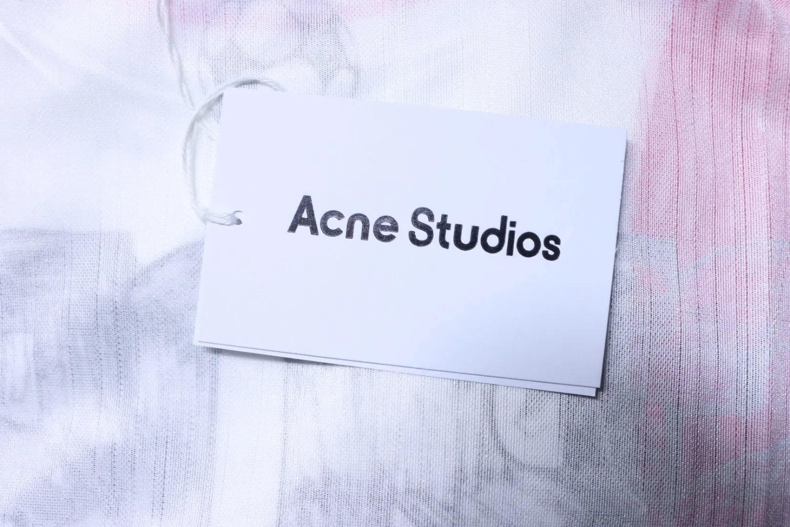 Acne Studios Hangtag