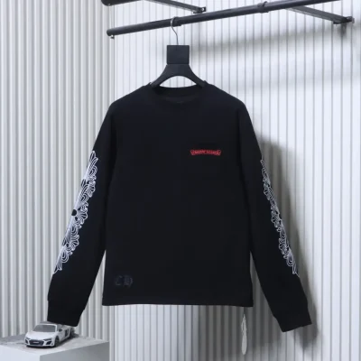 Chrome Hearts – Vorderansicht Schwarz