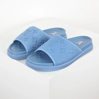 Miami-Monogramm-Flip-Flops, marineblau