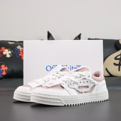 OFF-WHITE Off Court 3.0 Zartrosa Low-Top Sneakers