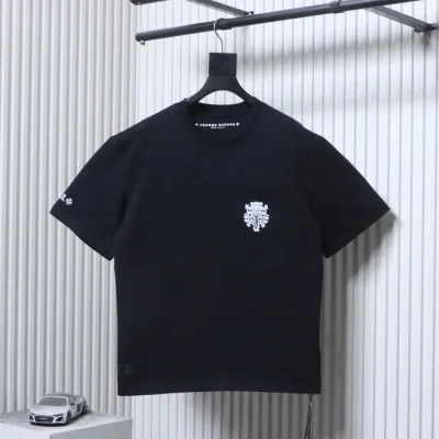 Chrome Hearts Vorderansicht Schwarz