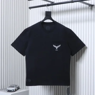 Chrome Hearts Vorderansicht Schwarz