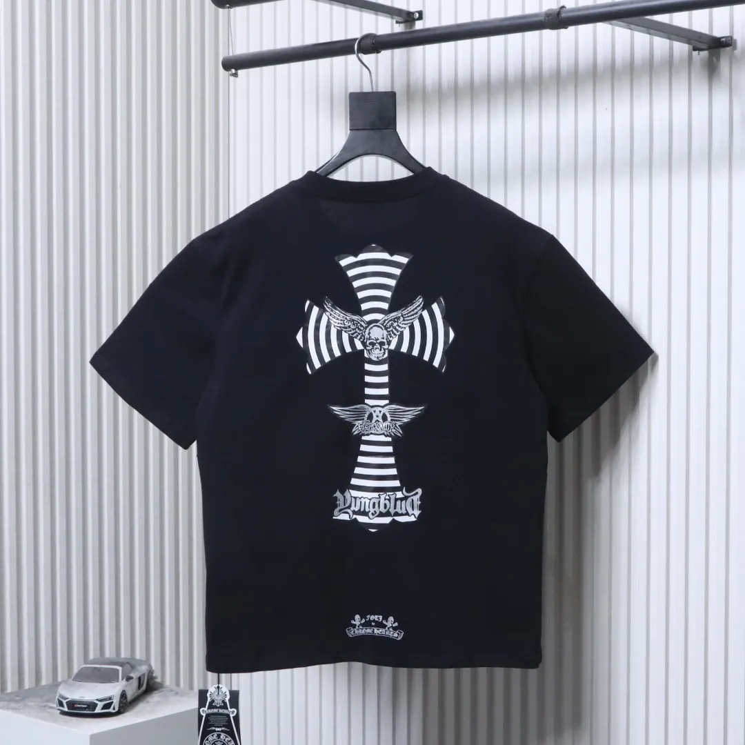 Chrome Hearts Rückansicht Schwarz