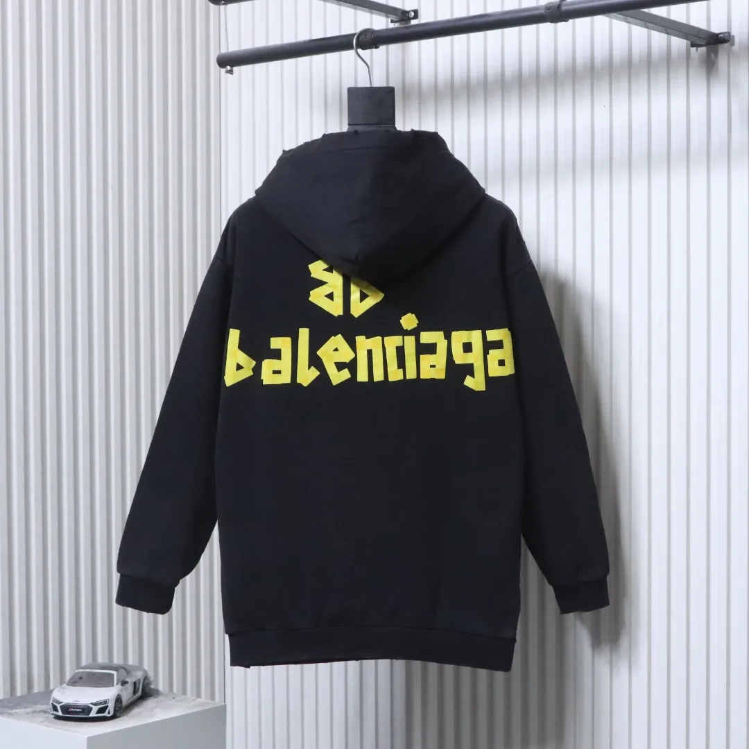 Balenciaga Rückansicht Schwarz