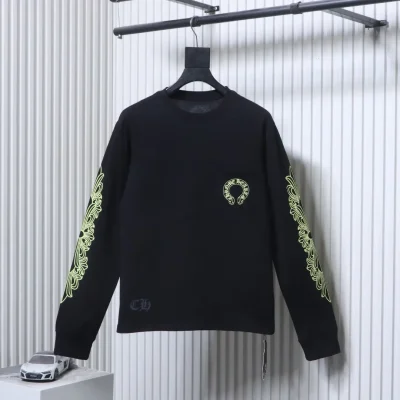 Chrome Hearts – Vorderansicht Schwarz