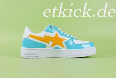A Bathing Ape Bape Sta Icon Low #2 Blau Herren