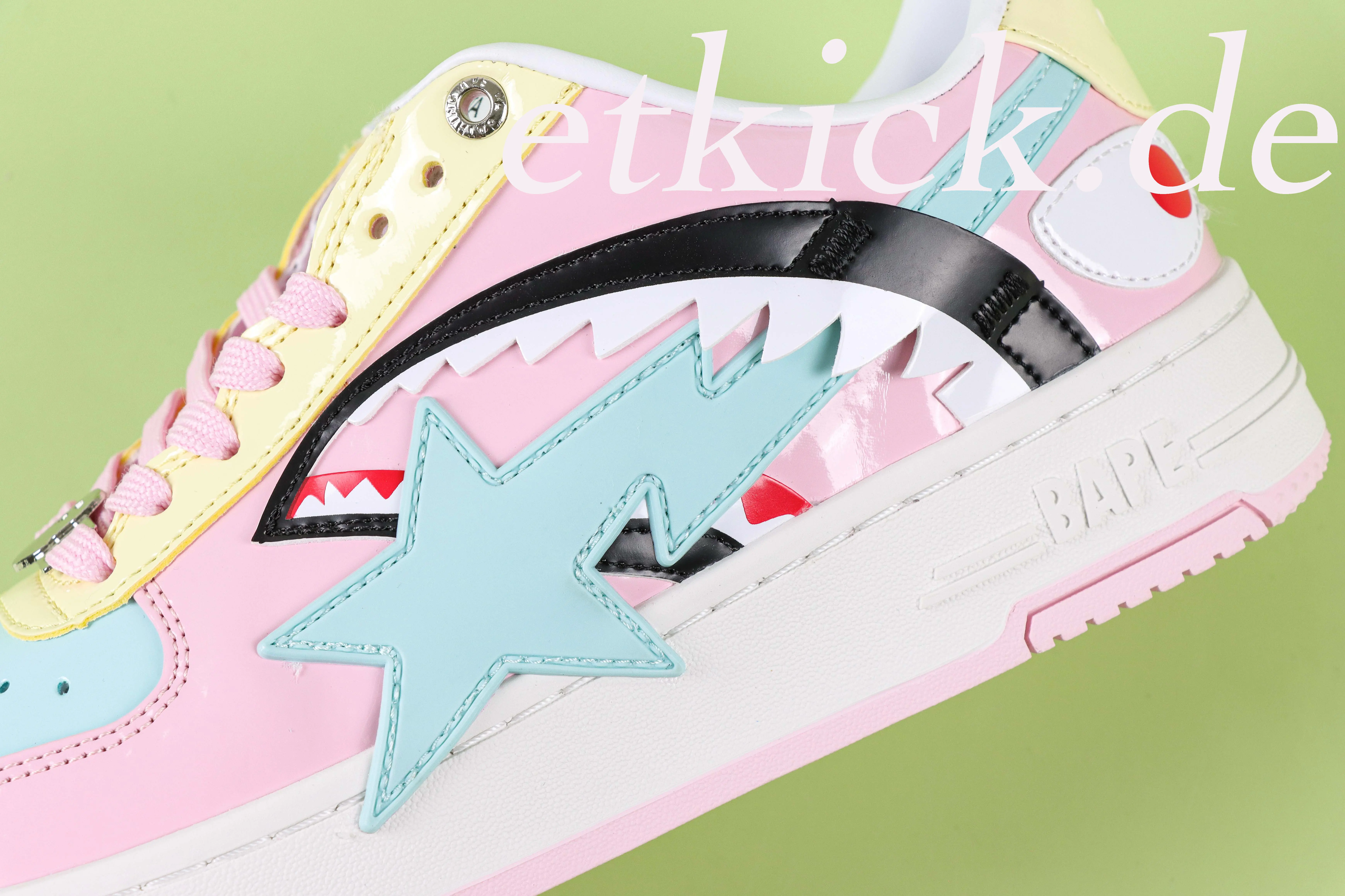 A Bathing Ape Bape Sta OS Shark Pink – Bild 8