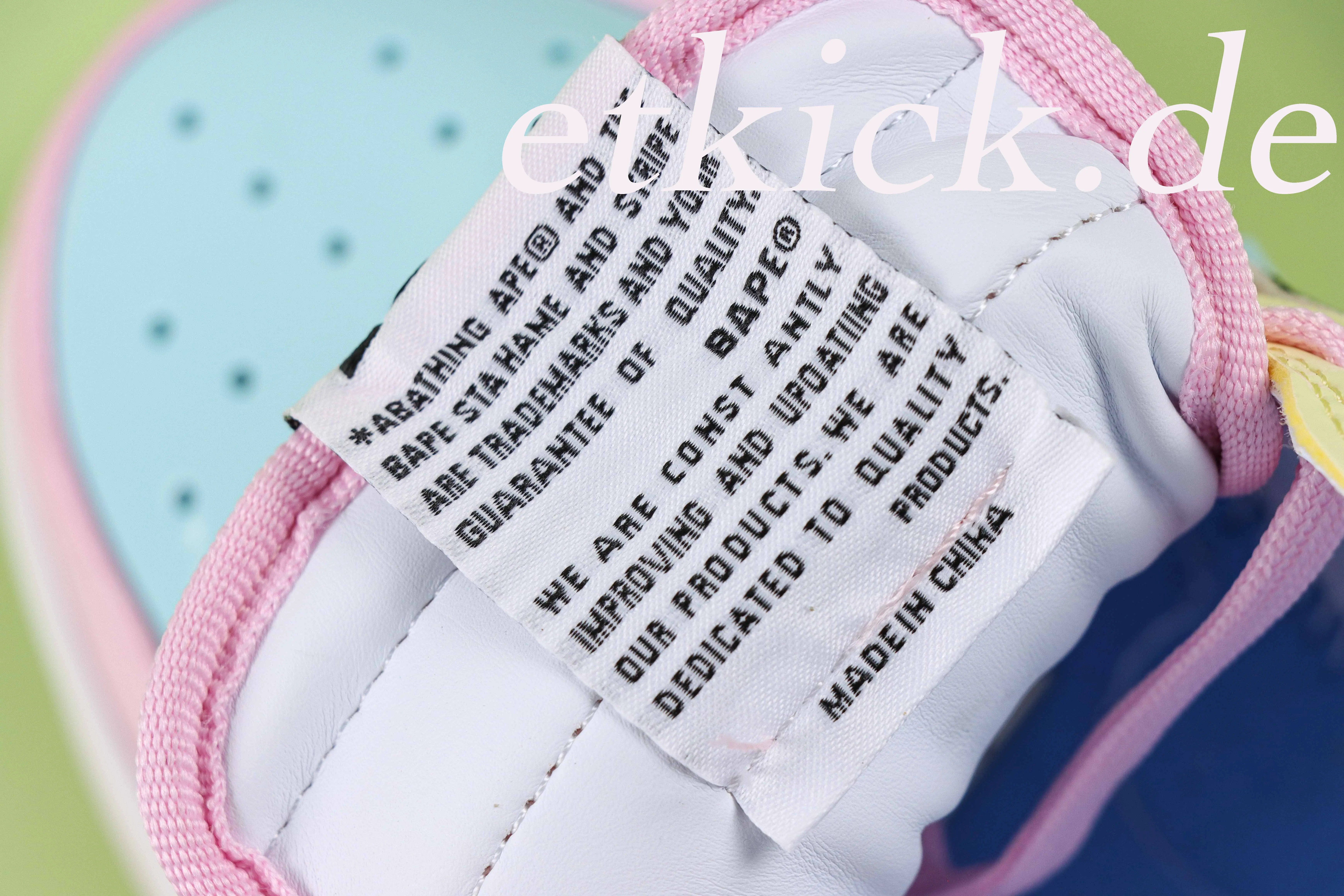 A Bathing Ape Bape Sta OS Shark Pink – Bild 10
