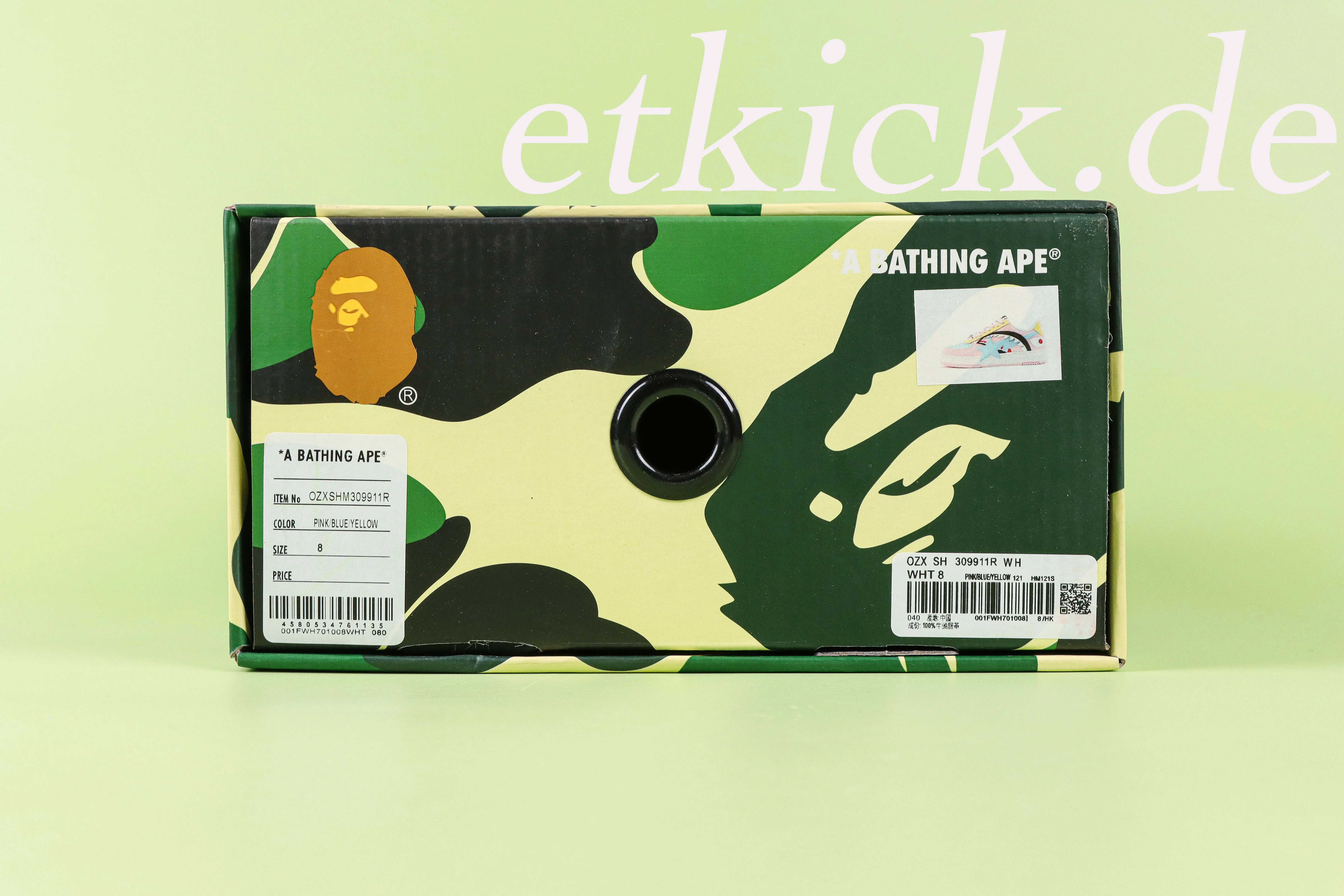 A Bathing Ape Bape Sta OS Shark Pink – Bild 13