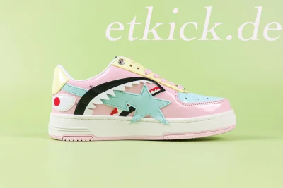 A Bathing Ape Bape Sta OS Shark Pink