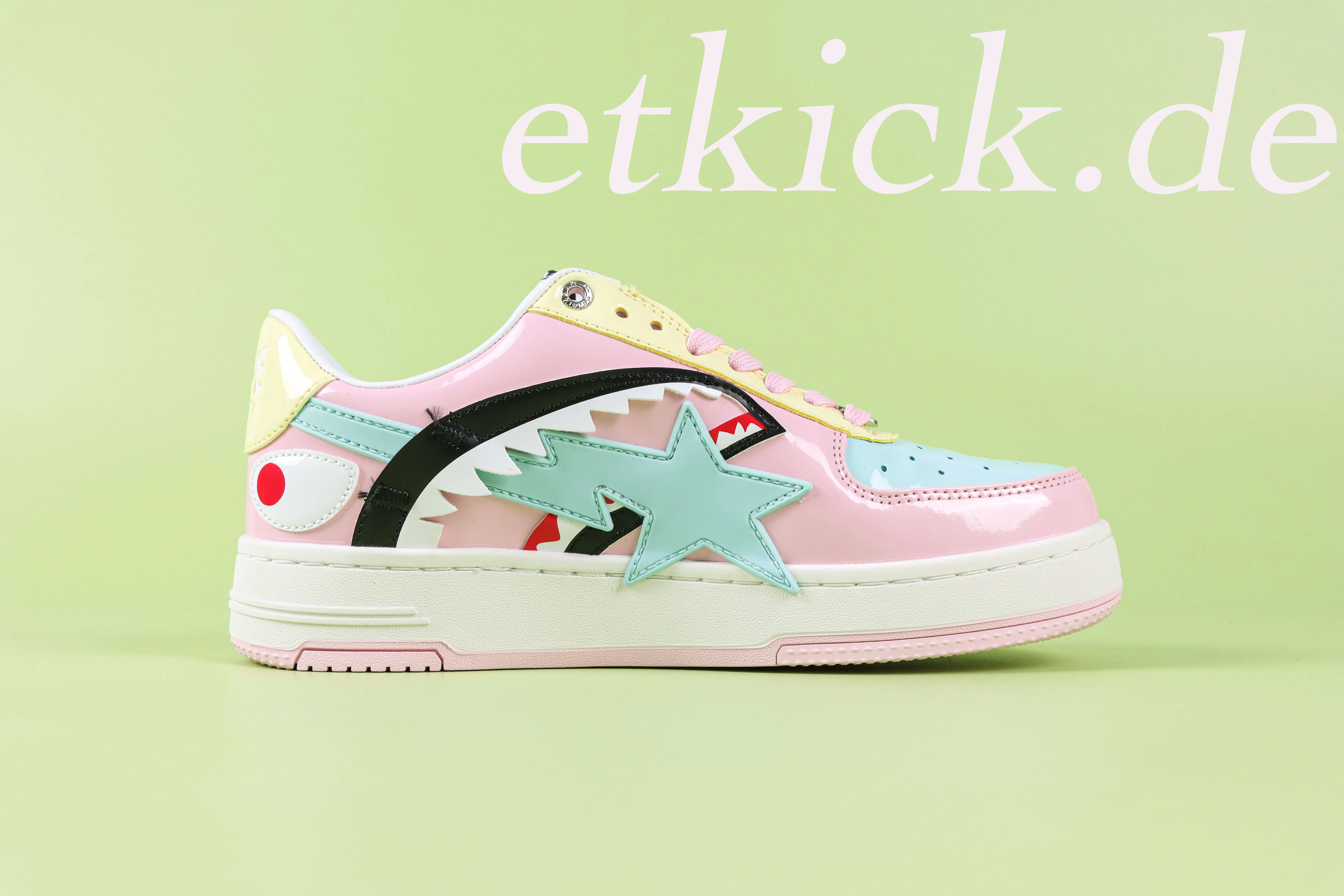 A Bathing Ape Bape Sta OS Shark Pink