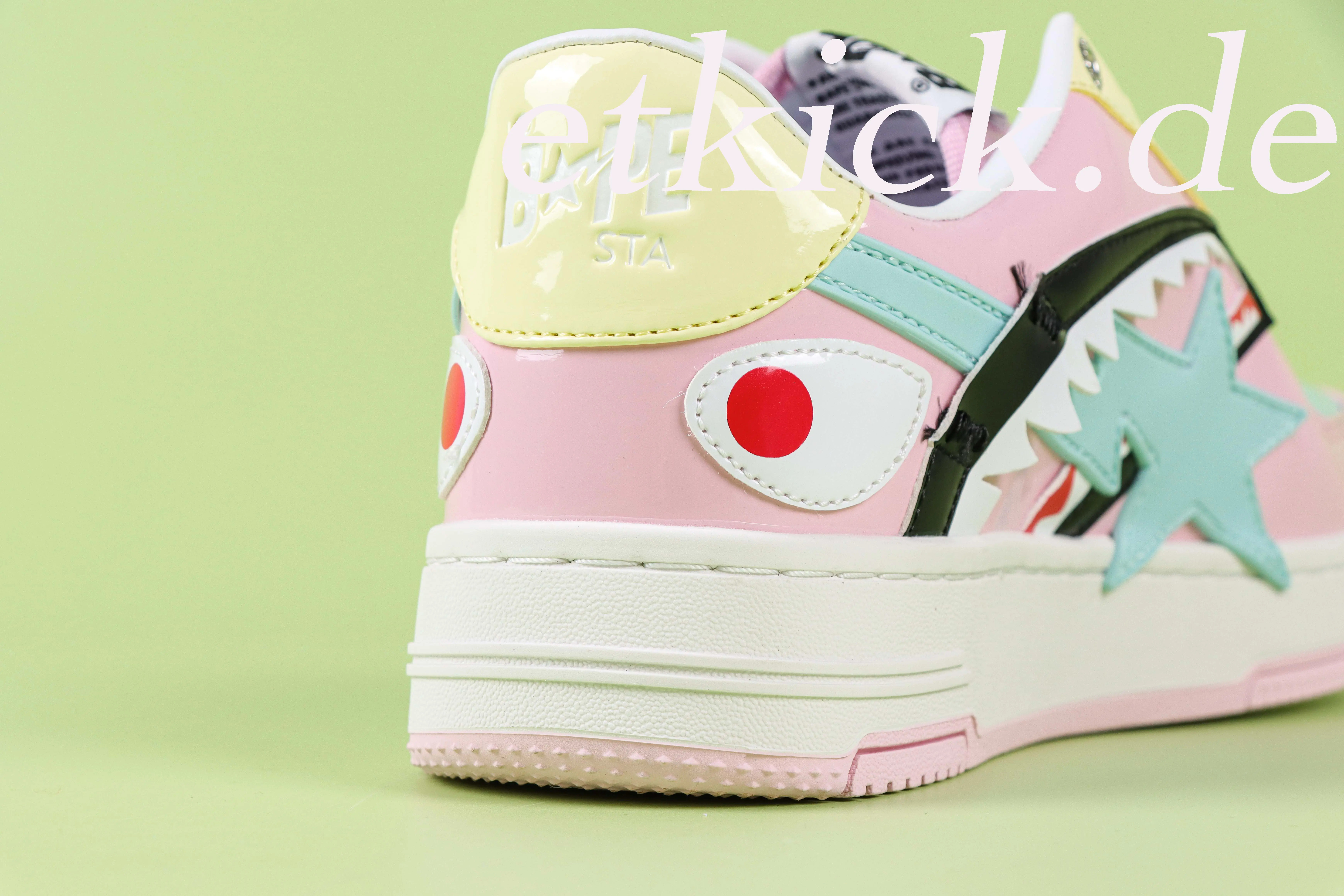 A Bathing Ape Bape Sta OS Shark Pink – Bild 5