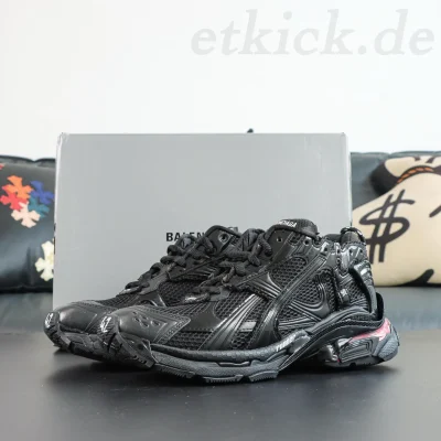 Ba1enci@ga „7.5“ LED-Retro-Sneaker Schwarz