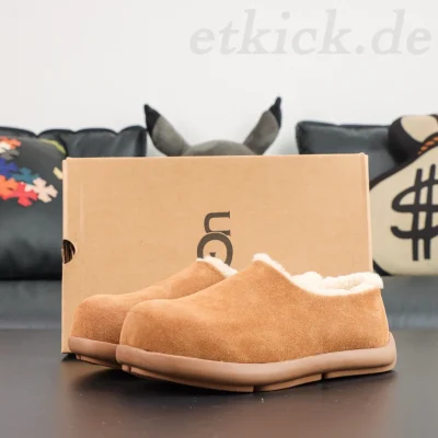 Birkenstock Pantoletten – Braun, 1,5 cm dünne Sohle