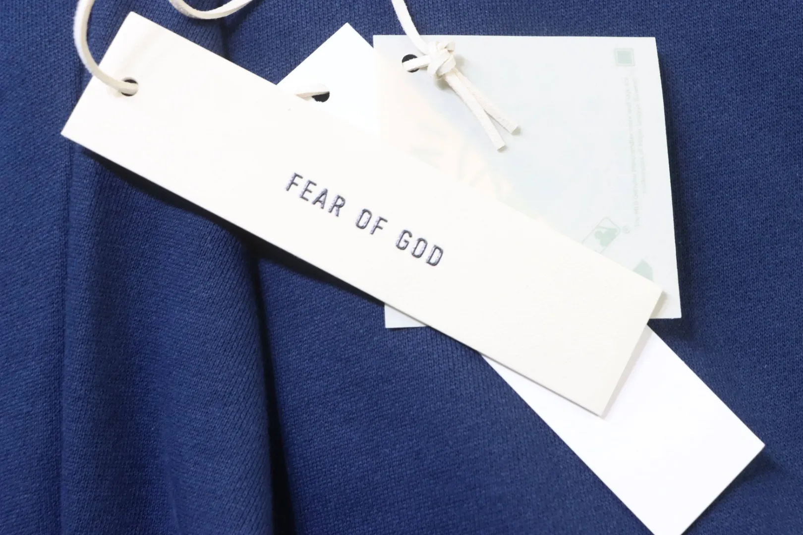 Fear of God Hangtag