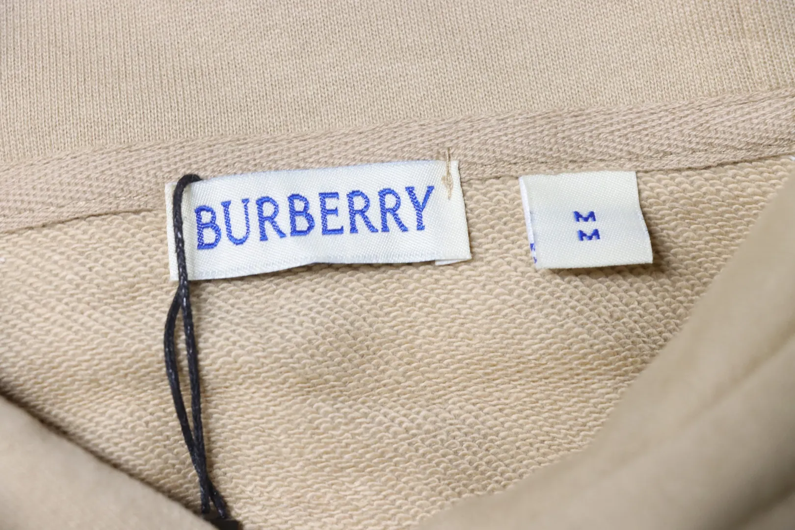 Burberry-Markenetikett