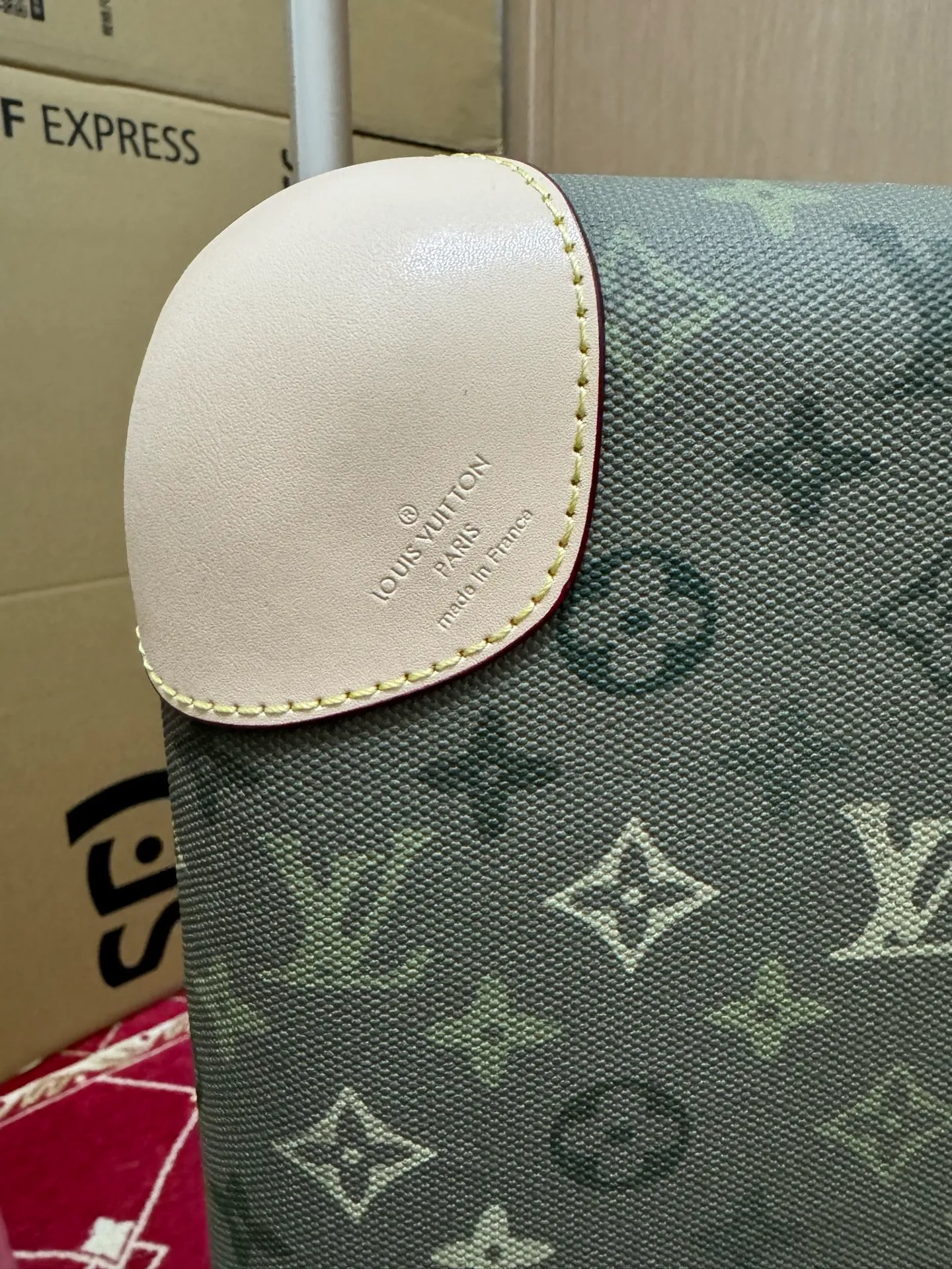 Louis Vuitton Gepäck Eckdetails