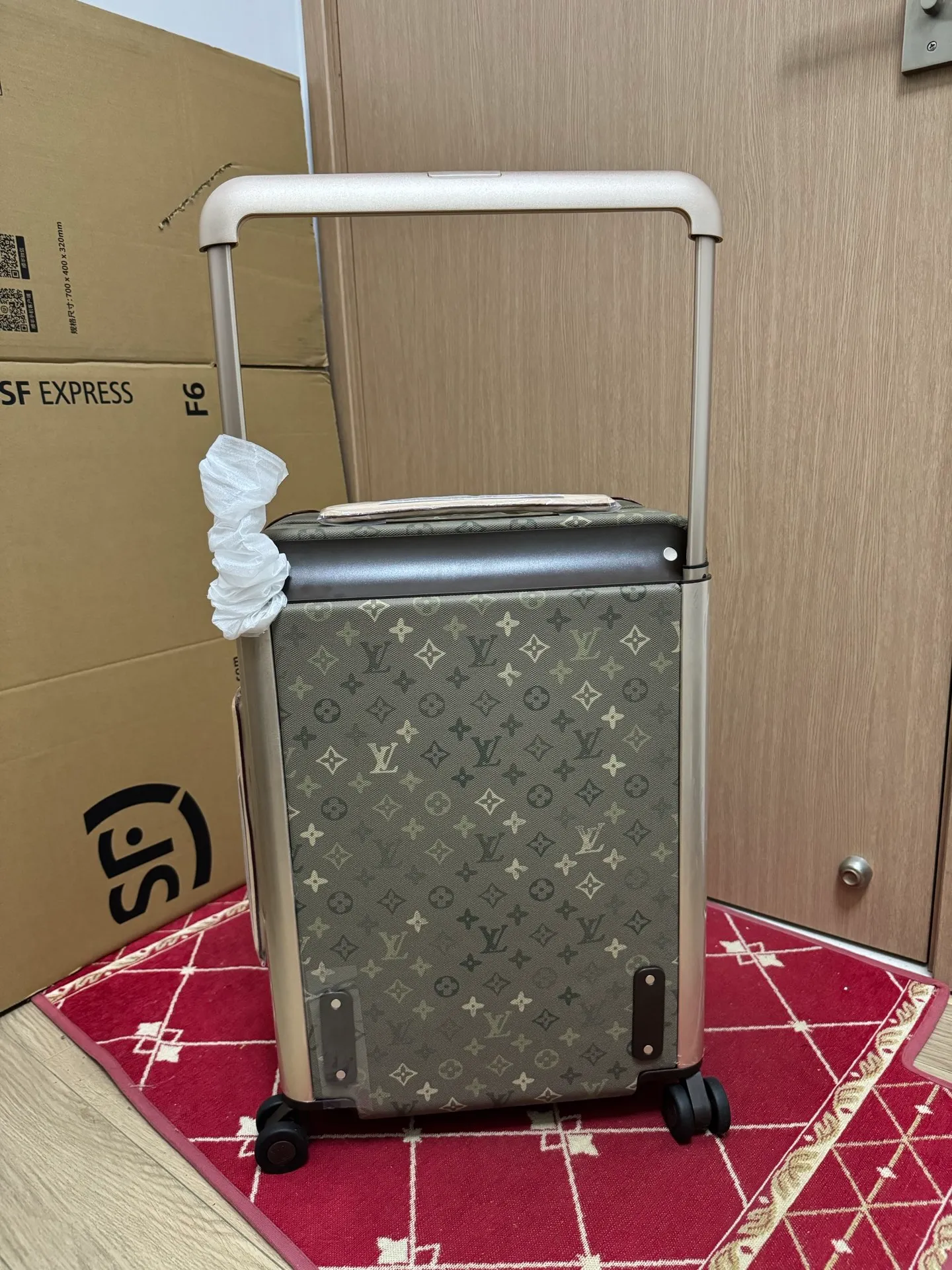 Louis Vuitton Gepäck Rückansicht