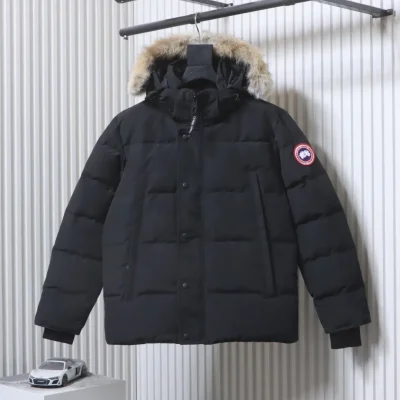 Canada Goose Vorderansicht Schwarz