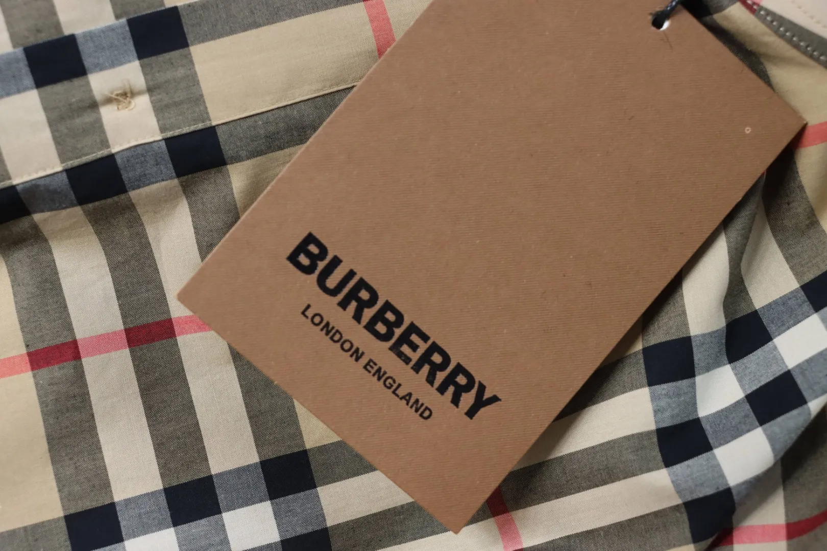Burberry Hangtag