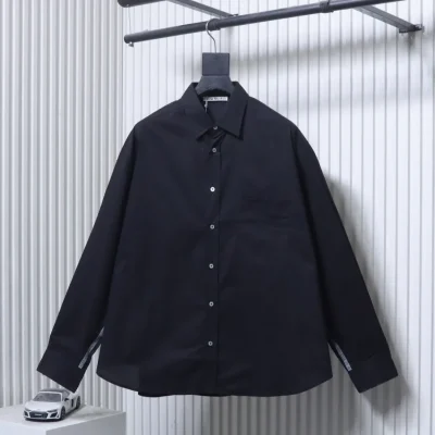 Acne Studios Vorderansicht Schwarz