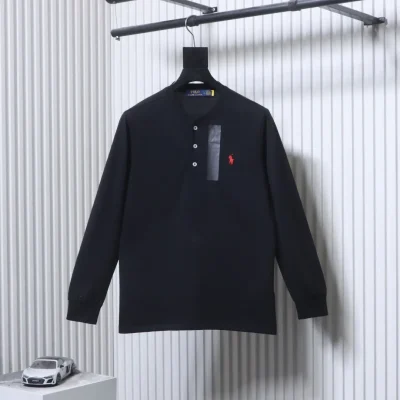 Ralph Lauren Vorderansicht Schwarz