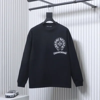 Chrome Hearts – Vorderansicht Schwarz