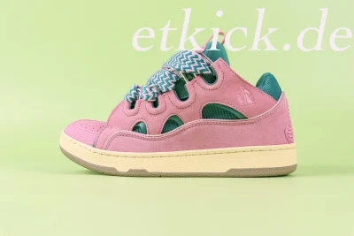 Lanv1n Curb Sneaker mit Cut-Outs und Schnürung in Pink