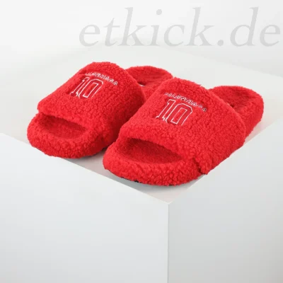 NBA-Fellhausschuhe Rot Reps