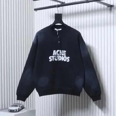 Acne Studios Vorderansicht Schwarz