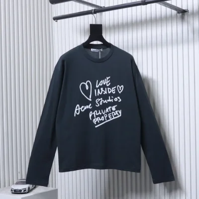Acne Studios Vorderansicht Schwarz