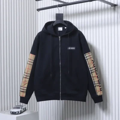 Burberry-Vorderansicht Schwarz