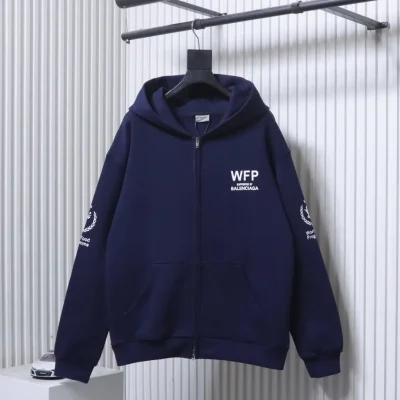 Balenciaga Vorderansicht Marineblau
