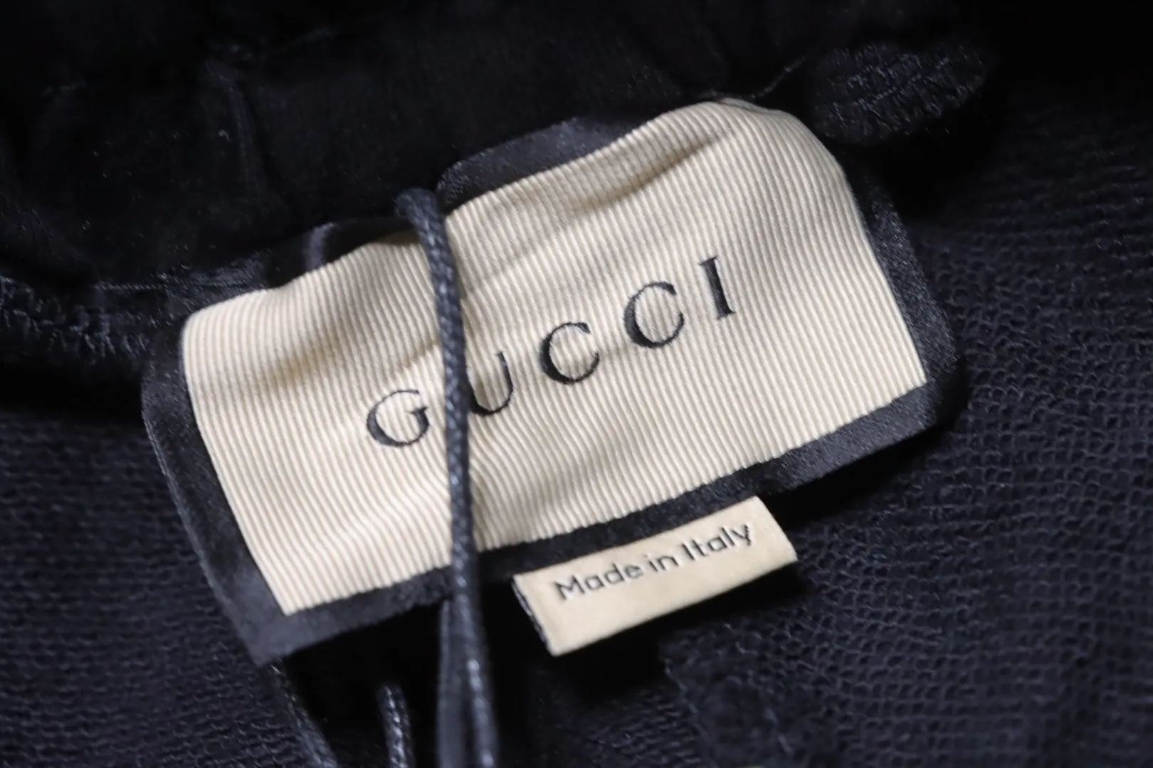 Gucci-Markenetikett