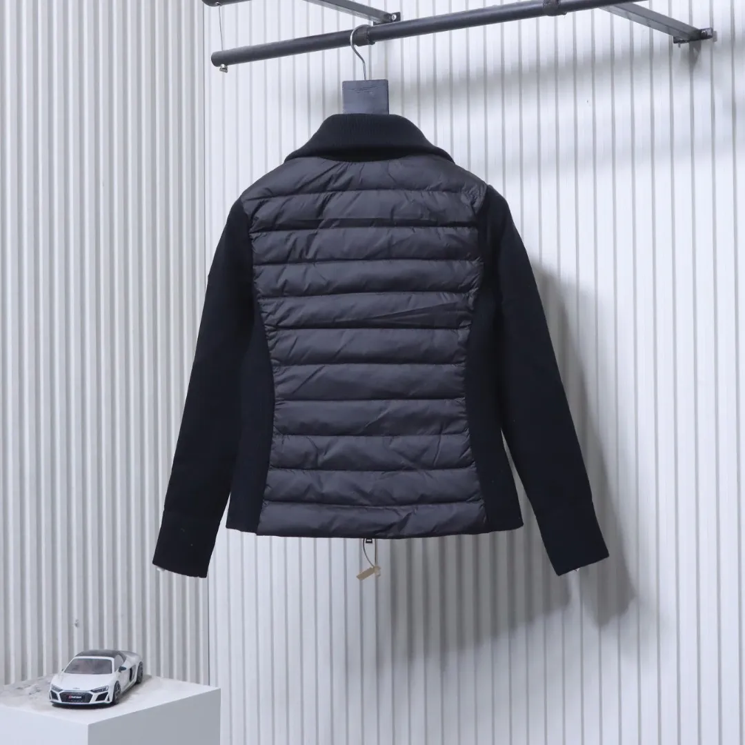 Moncler Rückansicht Mattschwarz