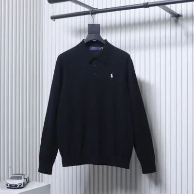 Ralph Lauren Vorderansicht Schwarz