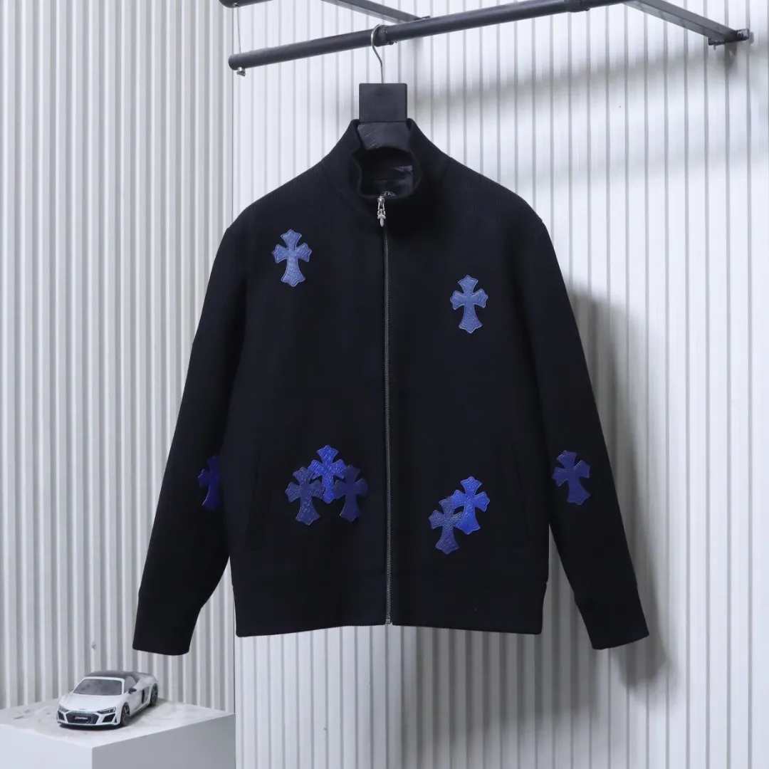 Chrome Hearts Vorderansicht Schwarz