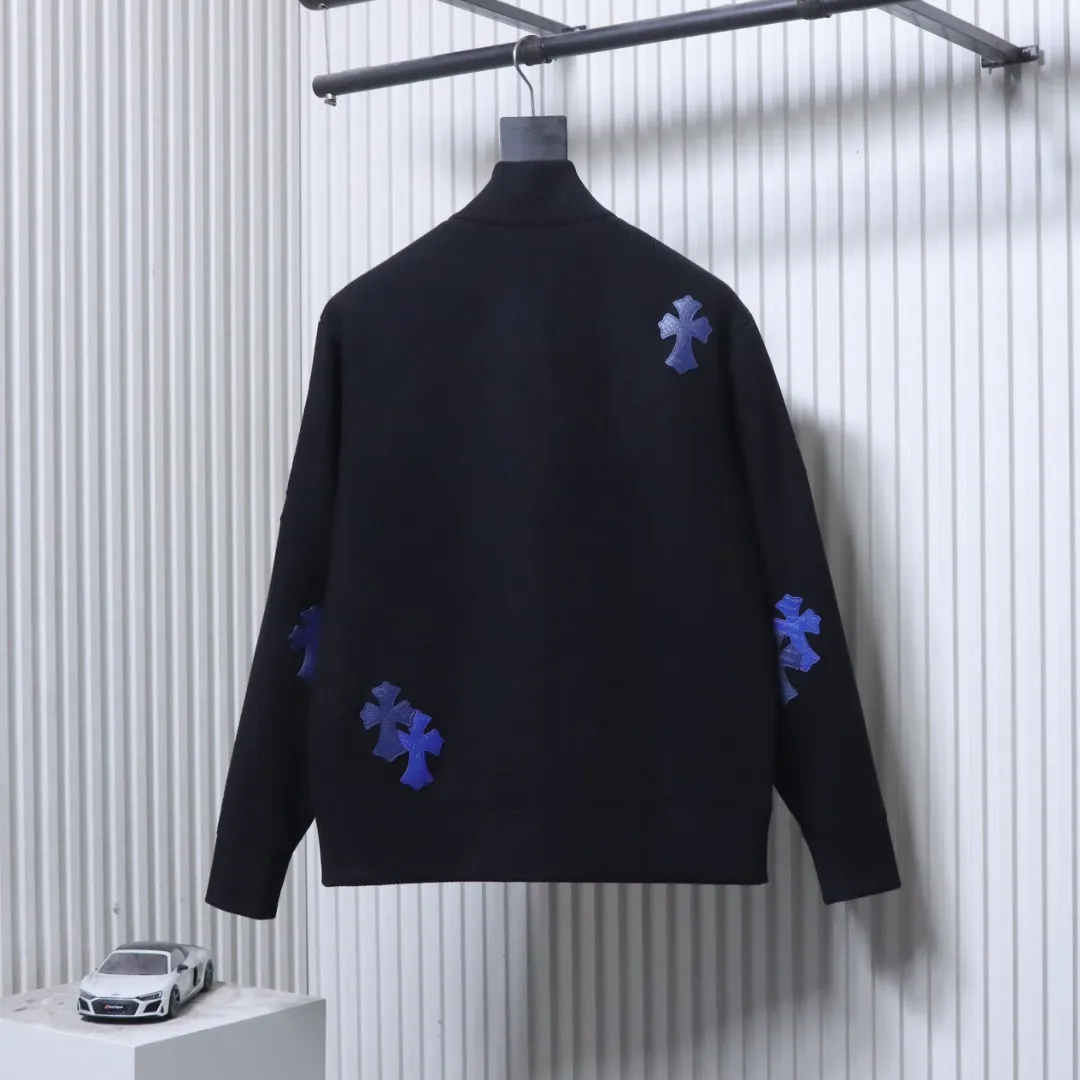 Chrome Hearts Rückansicht Schwarz