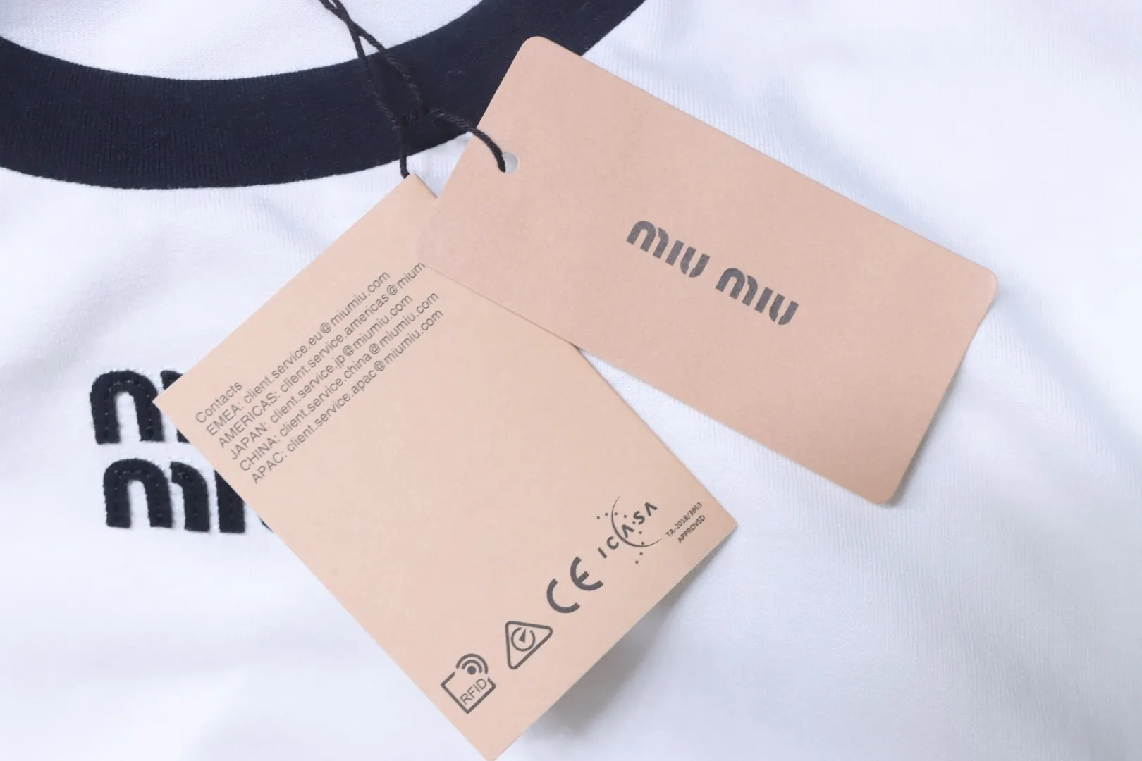 Miumiu Hangtag