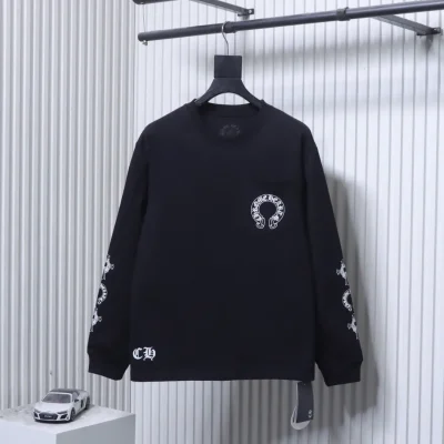 Chrome Hearts – Vorderansicht Schwarz