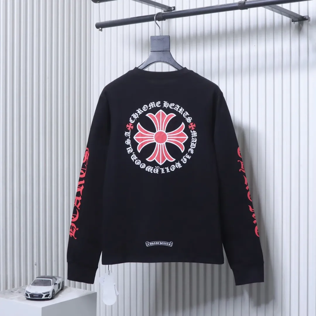 Chrome Hearts – Rückansicht Schwarz