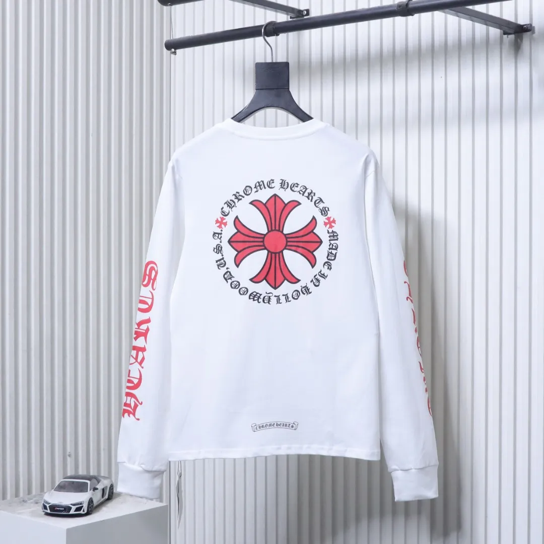 Chrome Hearts – Rückansicht Weiß