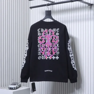 Chrome Hearts – Rückansicht Schwarz